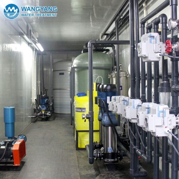 100TPD Industrial Reverse Osmosis Brackish Water Purifying Equipment WY-BW-100 - Image 3