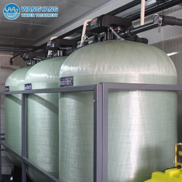 100TPD Industrial Reverse Osmosis Brackish Water Purifying Equipment WY-BW-100 - Image 4