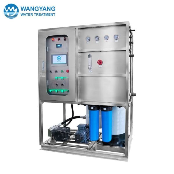 10TPD Automatic Seawater Desalination Reverse Osmosis System WY-FSHB-10