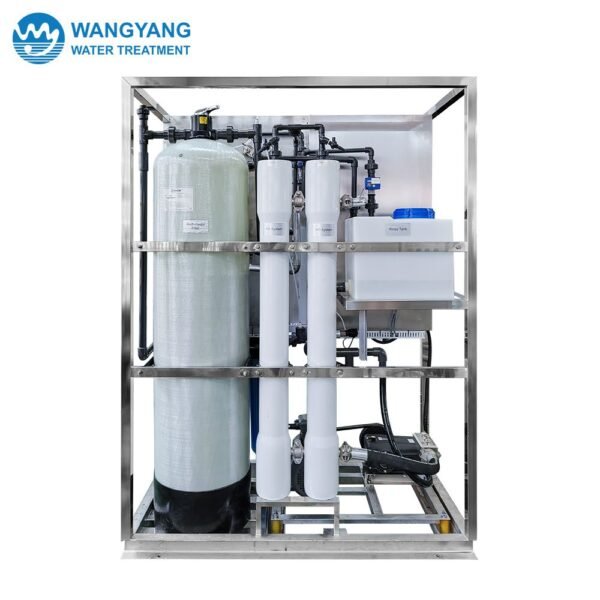 10TPD Automatic Seawater Desalination Reverse Osmosis System WY-FSHB-10 - Image 2