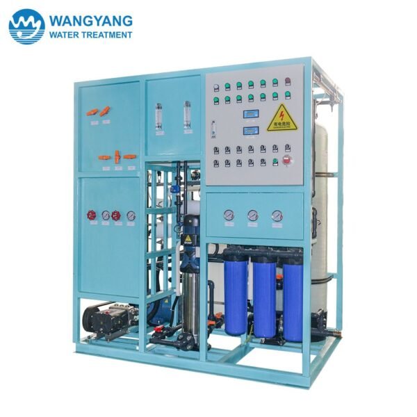 10TPD Seawater Desalination Double Pass RO System WY-FSHB-10-2