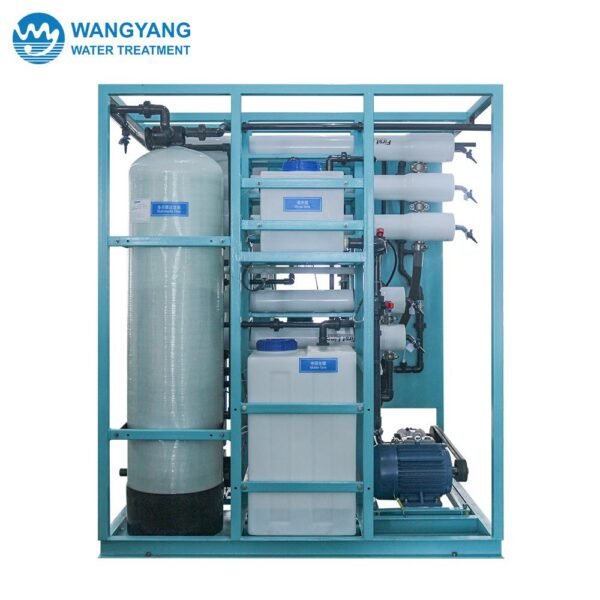 10TPD Seawater Desalination Double Pass RO System WY-FSHB-10-2 - Image 2