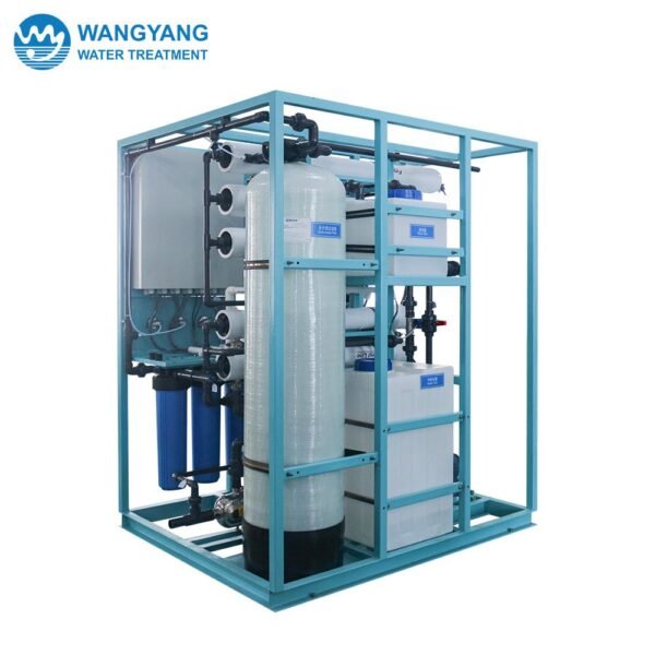10TPD Seawater Desalination Double Pass RO System WY-FSHB-10-2 - Image 3