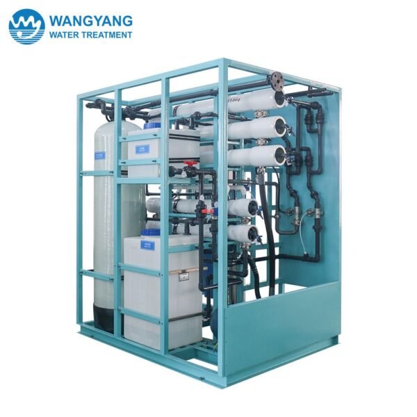10TPD Seawater Desalination Double Pass RO System WY-FSHB-10-2 - Image 4