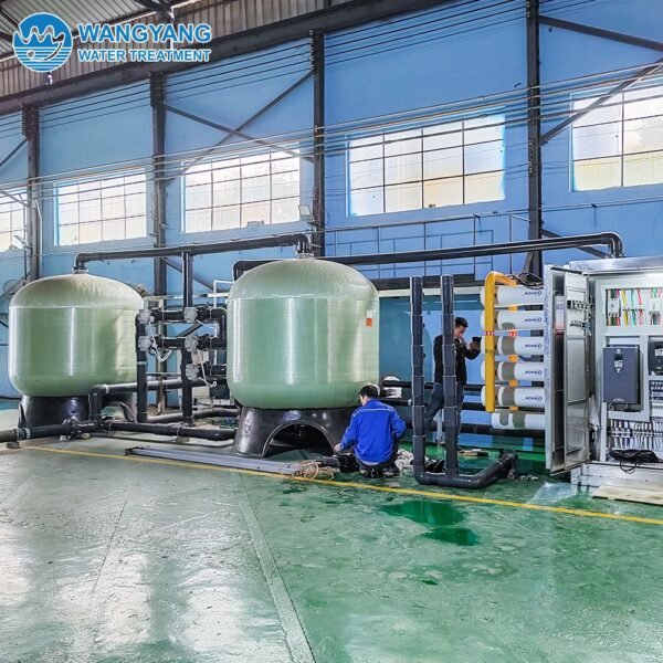 1200TPD Industrial Brackish River Water Desalination RO Treatment Plant WY-BW-1200 - Image 4