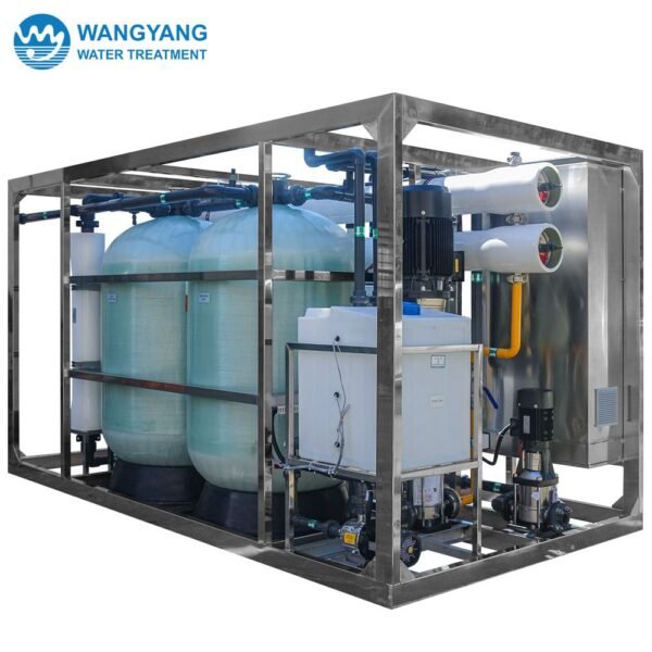 120TPD RO Brackish Water Desalination System For Island Hotels WY-BW-120 - Image 4