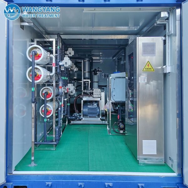 120TPD Seawater Desalination RO System For island WY-SW-120
