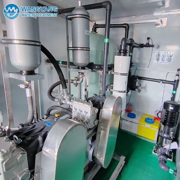 120TPD Seawater Desalination RO System For island WY-SW-120 - Image 4