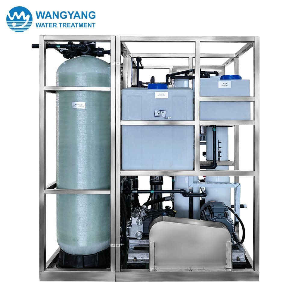 20TPD Double RO Seawater Desalination Equipment For Ship WY-FSHB-20-2 - Image 8