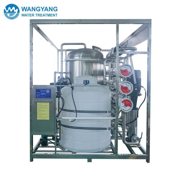 216TPD Pure Water Reverse Osmosis Treatment Plant for Food and Beverage Production WY-TW-216 - Image 4