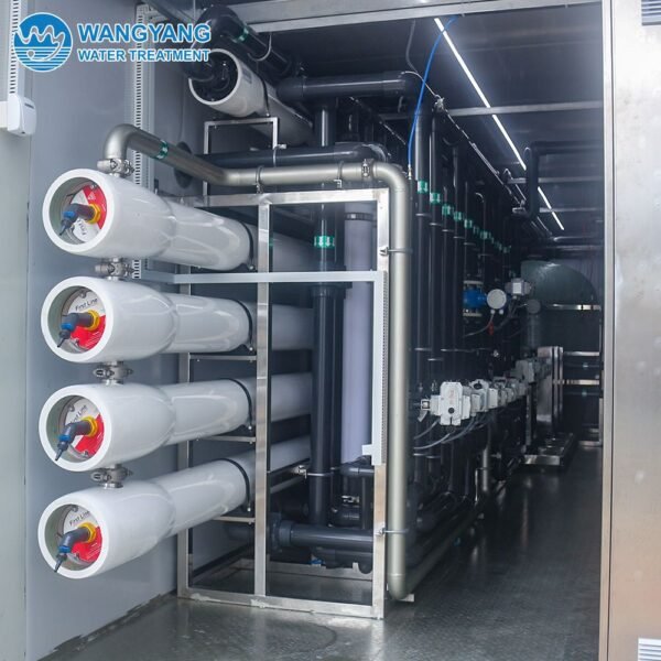 250TPD RO Seawater Desalination System With Ultrafiltration Pretreatment For Island Hotels WY-SW-250 - Image 2