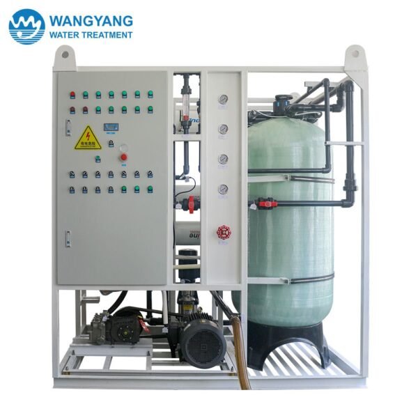 30TPD RO Seawater Desalination Equipment For Engineering Ship WY-FSHB-30