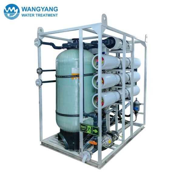 40TPD Reverse Osmosis System Fresh Water Generator For Offshore Operation Platform WY-FSHB-40 - Image 2