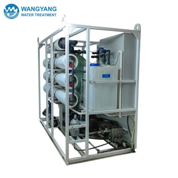 40TPD Reverse Osmosis System Fresh Water Generator For Offshore Operation Platform WY-FSHB-40 - Image 3