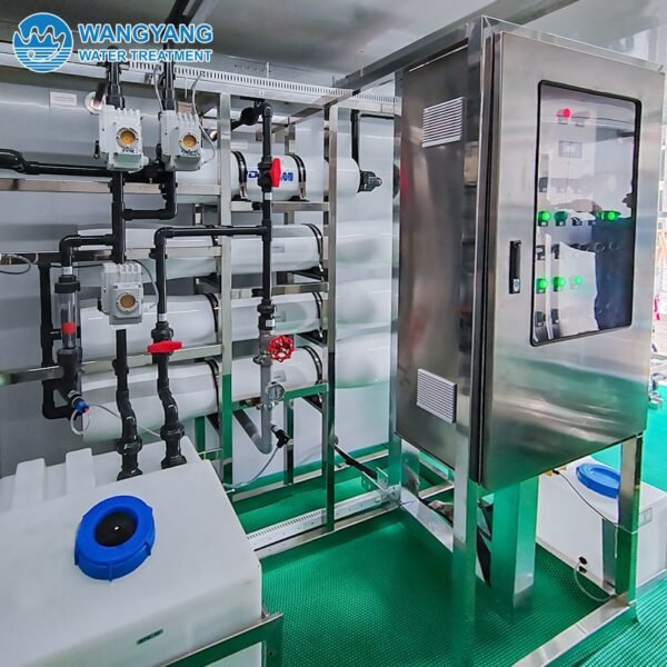 48TPD Containerized Brackish Water Borehole Desalination RO Plant WY-BW-48 - Image 3