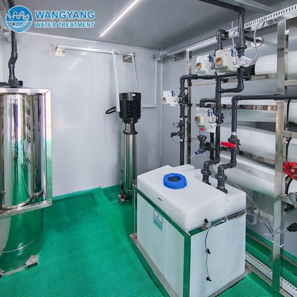 48TPD Containerized Brackish Water Borehole Desalination RO Plant WY-BW-48 - Image 4