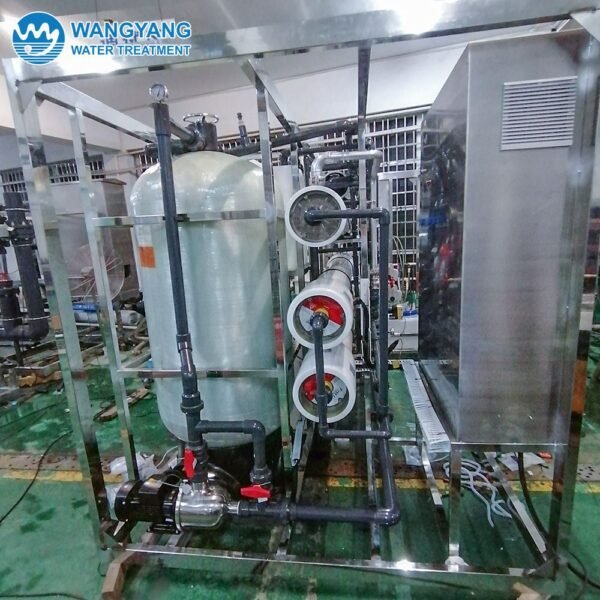 50TPD Automatic Two-stage RO Seawater Dealination Plant WY-FSHB-50-2 - Image 3