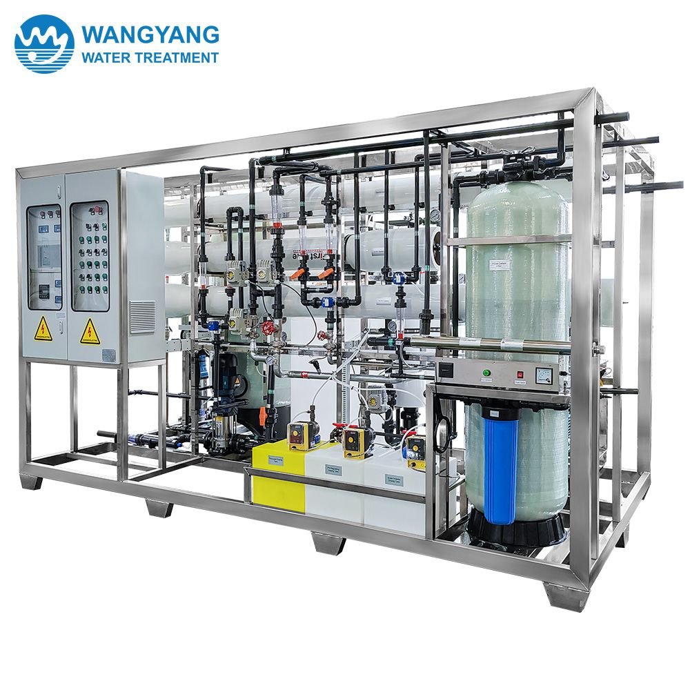 50TPD Automatic Two-stage RO Seawater Dealination Plant WY-FSHB-50-2