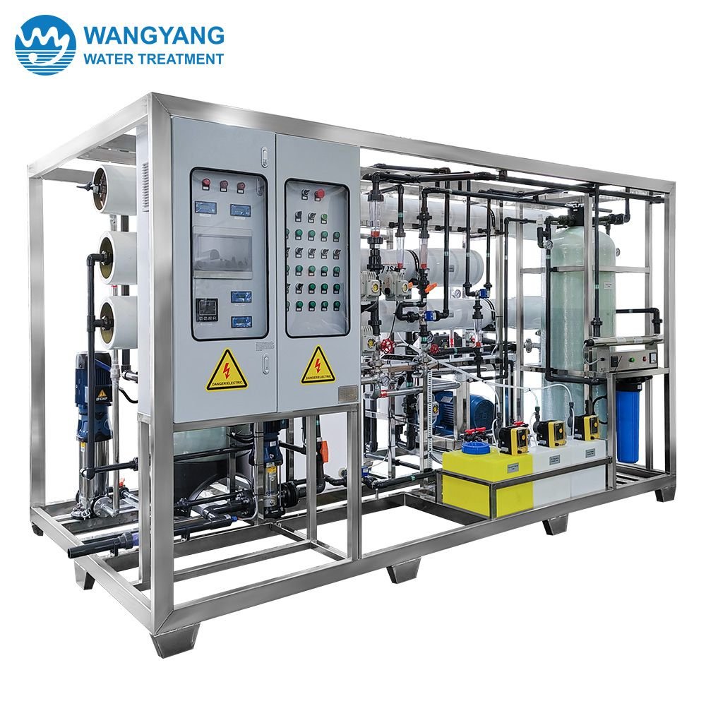 50TPD Automatic Two-stage RO Seawater Dealination Plant WY-FSHB-50-2 - Image 2