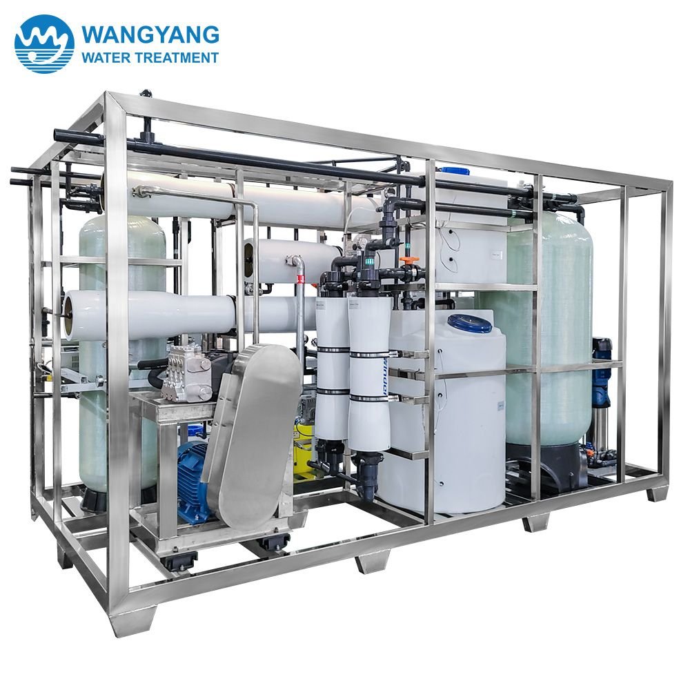 50TPD Automatic Two-stage RO Seawater Dealination Plant WY-FSHB-50-2 - Image 3