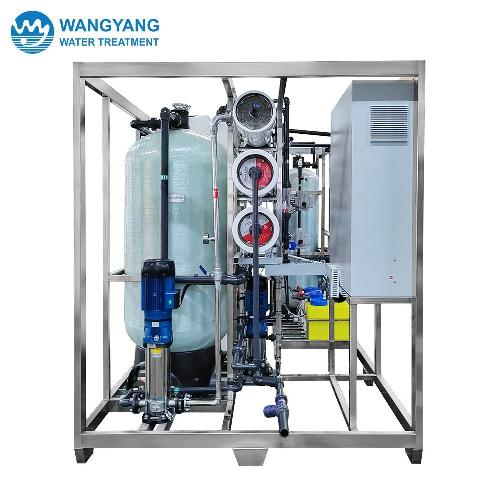 50TPD Automatic Two-stage RO Seawater Dealination Plant WY-FSHB-50-2 - Image 4
