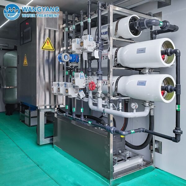 50TPD Container Type Seawater RO Desalination Equipment WY-SW-50 - Image 2