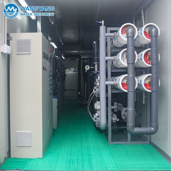 600TPD Industrial Brackish River Water Desalination System WY-BW-600