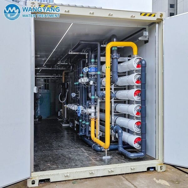 700TPD Container Brackish Water RO Desalination Equipment WY-BW-700