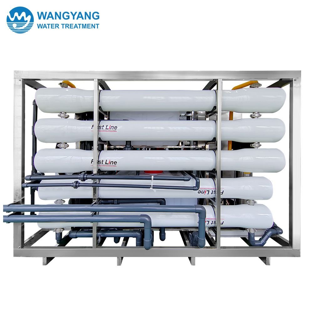 72TPD Automatic Double RO System Seawater Desalination Plant WY-FSHB-72-2 - Image 2