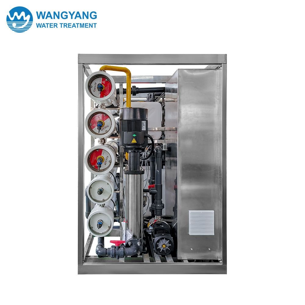 72TPD Automatic Double RO System Seawater Desalination Plant WY-FSHB-72-2 - Image 3