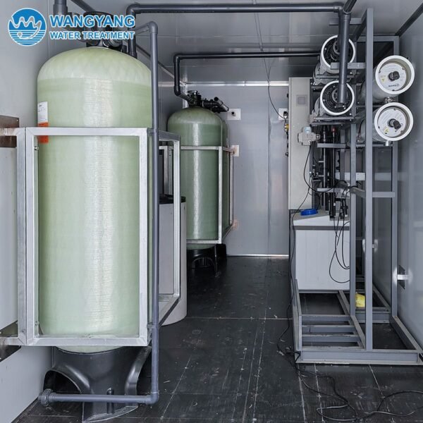 72TPD Container Brackish Well Water Desalination RO Plant WY-BW-72