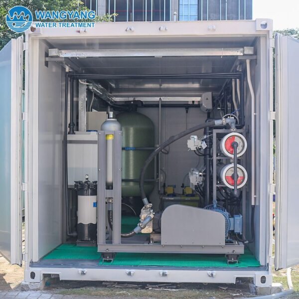 72TPD Container Type Seawater Desalination RO Equipment WY-SW-72 - Image 2