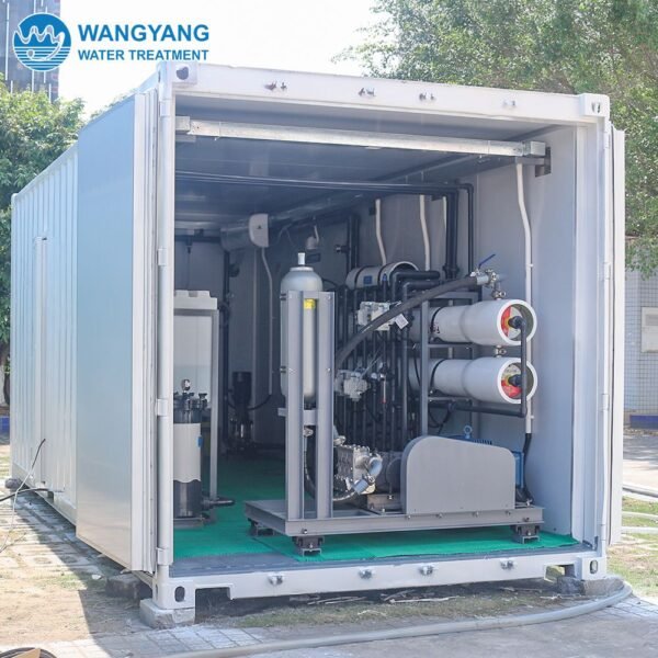 72TPD Container Type Seawater Desalination RO Equipment WY-SW-72