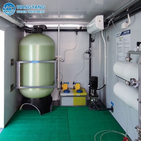 72TPD Container Type Seawater Desalination RO Equipment WY-SW-72 - Image 3
