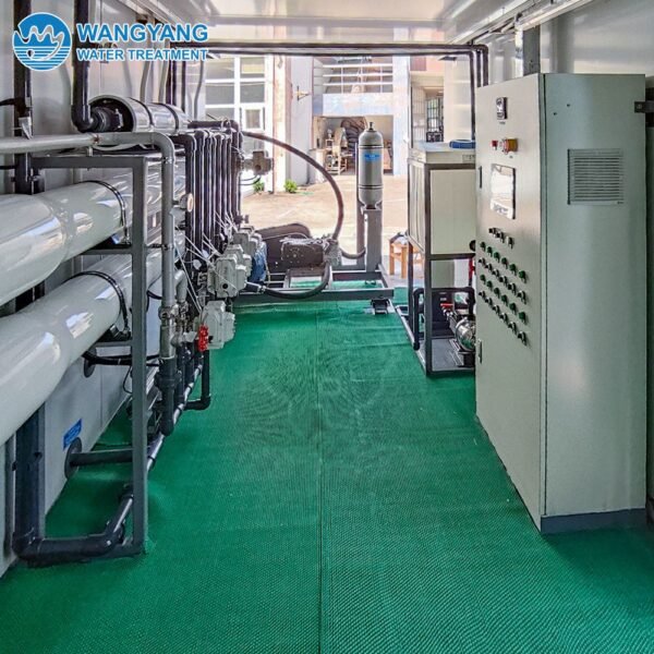 72TPD Container Type Seawater Desalination RO Equipment WY-SW-72 - Image 4