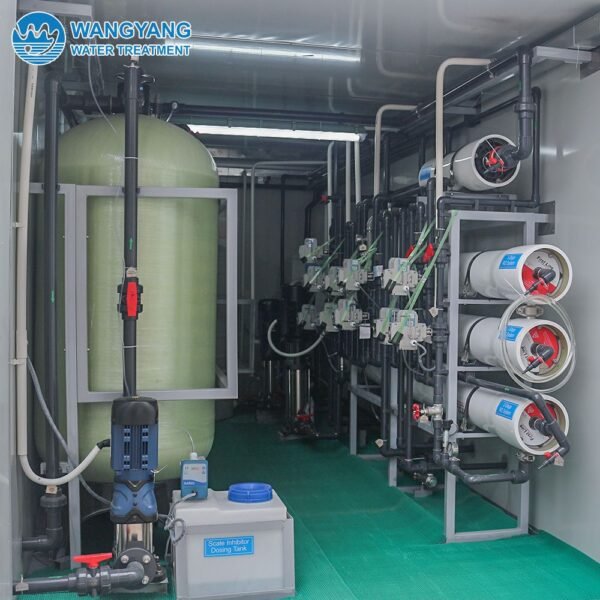 72TPD Double Pass RO Brackish Water Treatment Plant with UV Sterilizer WY-BW-72-2 - Image 2
