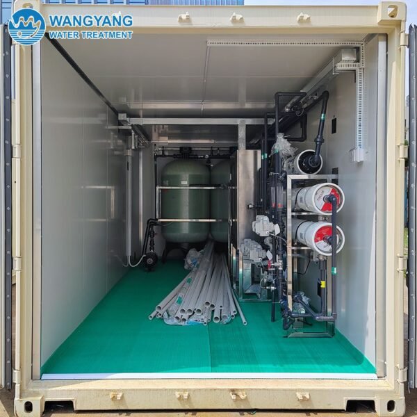 80TPD Industrial Pure Water Desalination RO System WY-TW-80
