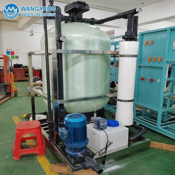 96TPD Double Pass RO Seawater Desalination System For Ship WY-FSHB-96-2 - Image 3