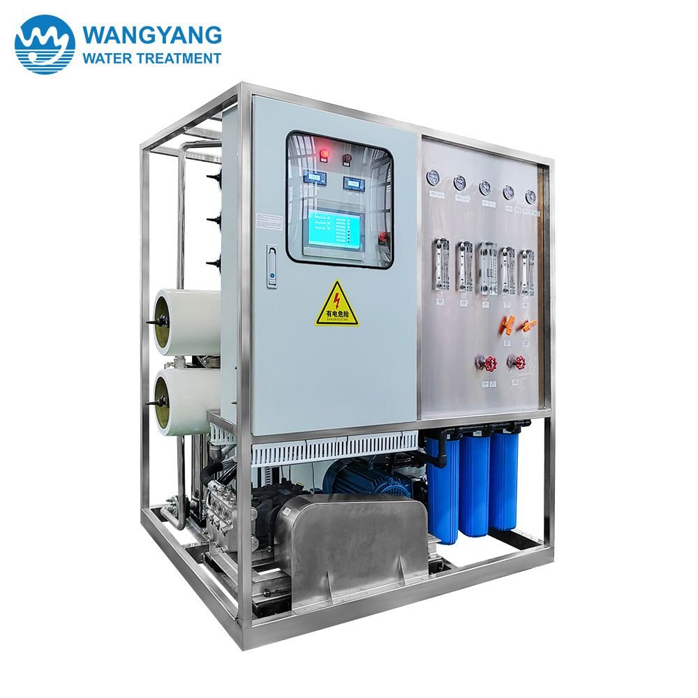 Cargo ship 15TPD Double RO Seawater Desalination Equipment-1