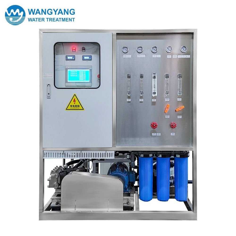 15TPD Marine Double RO Seawater Desalination Unit WY-FSHB-15-2