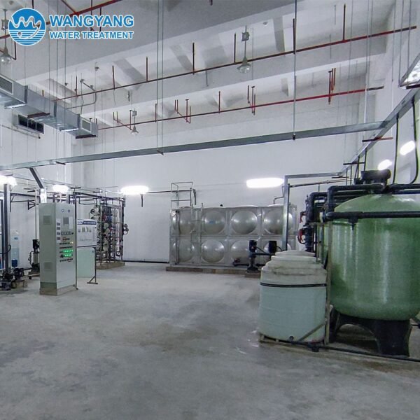 Softened Water Treatment and Pure Water Double Pass RO System WY-RH-480+TW-48-2