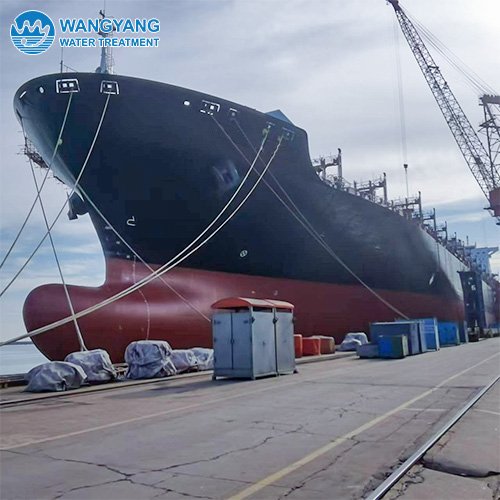 Middle East Vessel 15TPD Seawater Desalination RO System Project Case