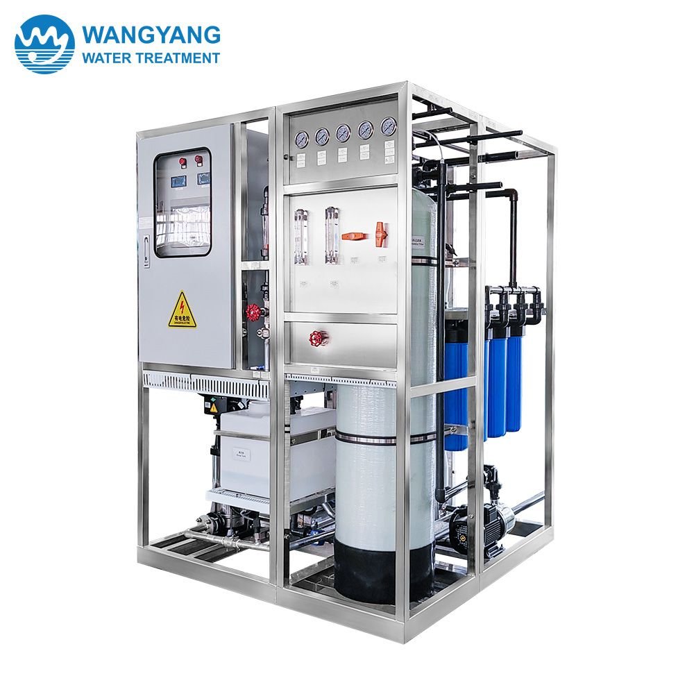 10TPD Double Pass RO Seawater Desalination System For Vessel