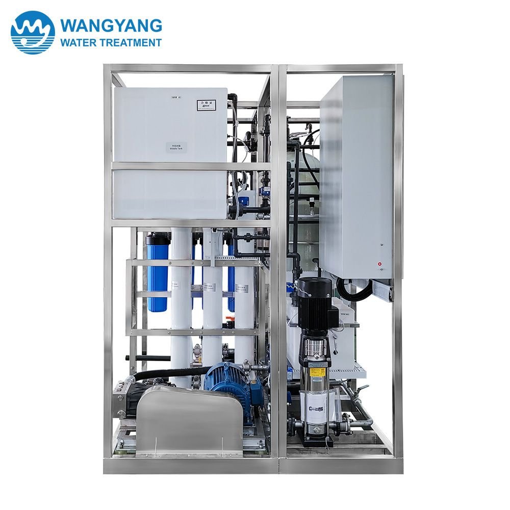 10TPD Double Pass RO Seawater Desalination System For Vessel - Image 3
