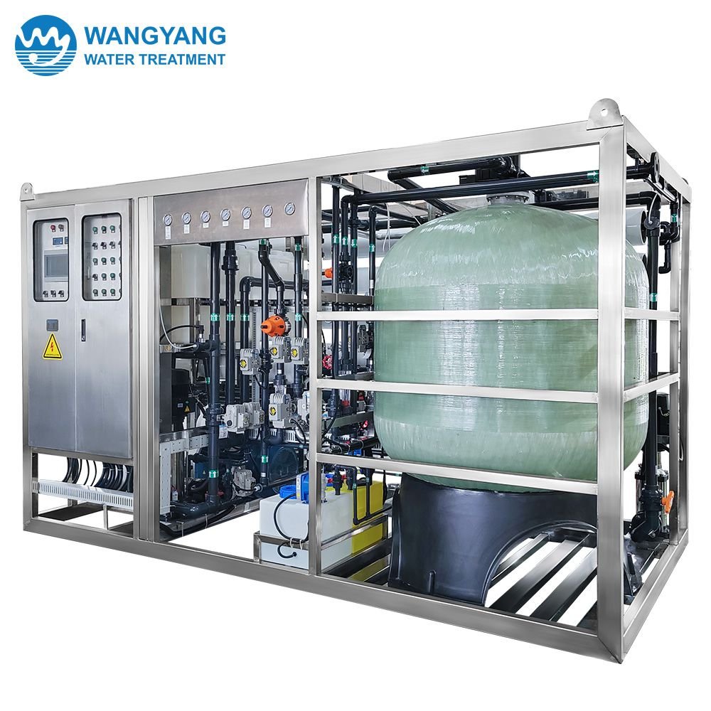 120TPD Double RO Seawater Desalination Equipment